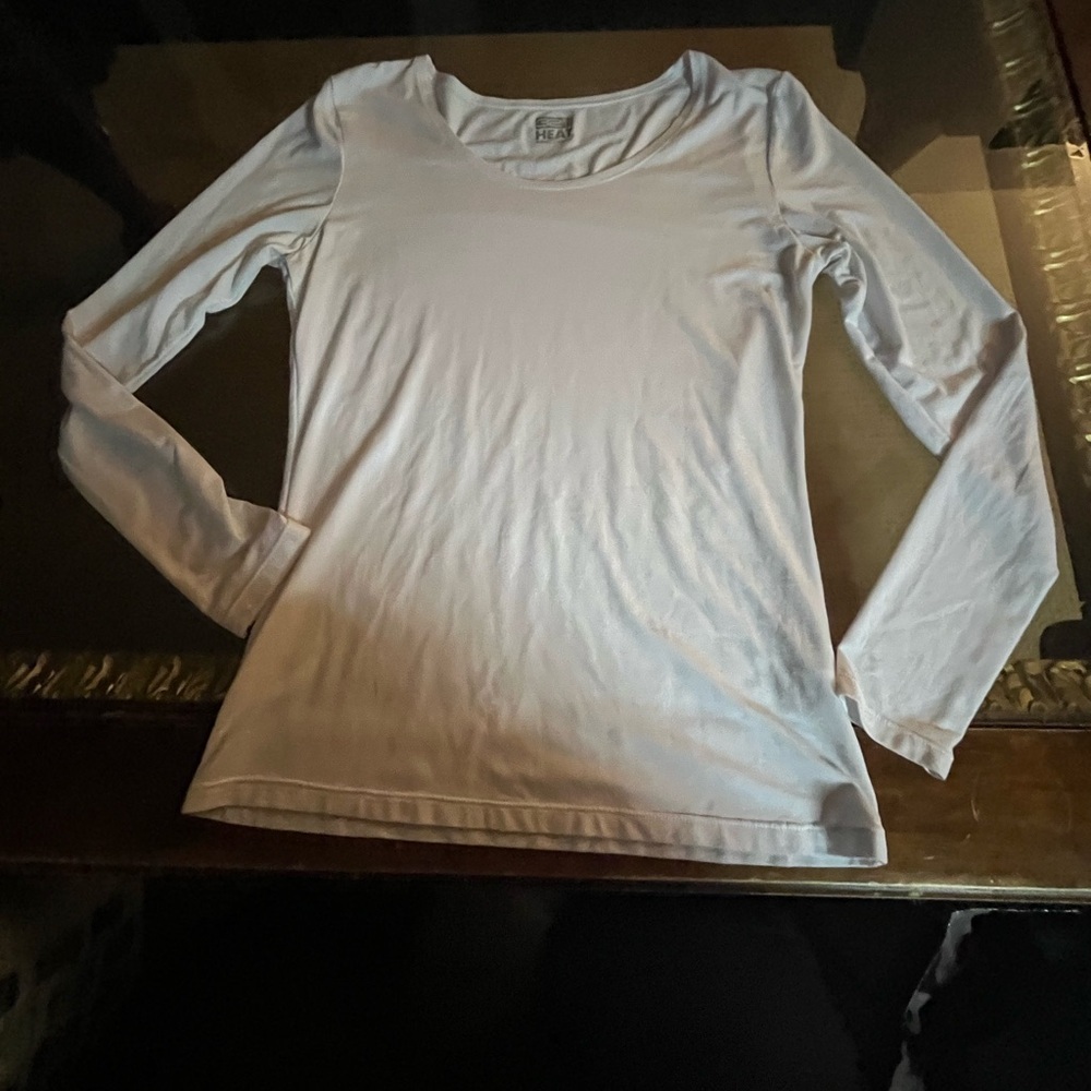 32 Degrees Women's White Long Sleeve Tee